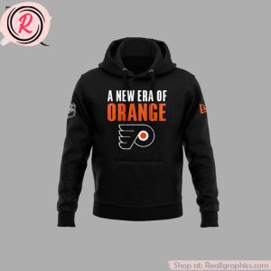 philadelphia flyers a new era of orange hoodie