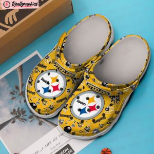 pittsburgh steelers nfl classic crocs shoes, steelers shoes