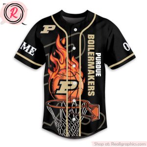 purdue boilermakers 2024 ncaa men's final four custom baseball jersey