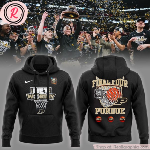 purdue boilermakers men's basketball 2024 big 10 regular season champions 3d hoodie