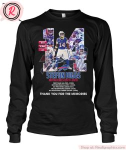 stefon diggs buffalo bills 2020-2023 thank you for the memories unisex shirt