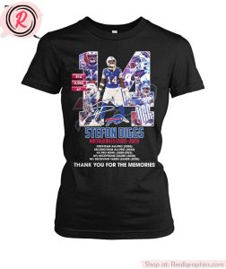 stefon diggs buffalo bills 2020-2023 thank you for the memories unisex shirt