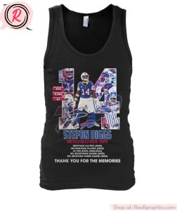 stefon diggs buffalo bills 2020-2023 thank you for the memories unisex shirt