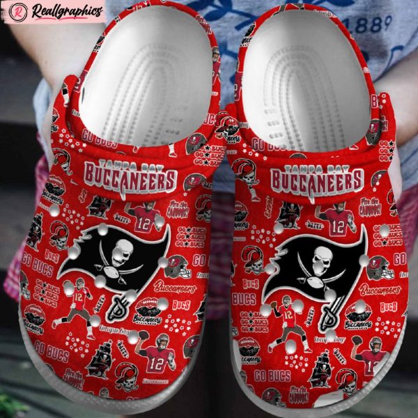 tampa bay buccaneers nfl classic crocs shoes, tampa bay buccaneers gifts