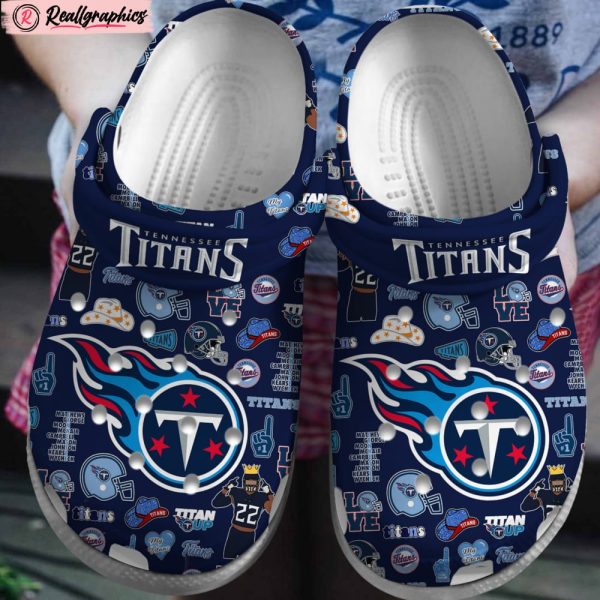 tennessee titans nfl classic crocs shoes, tennessee titans unique gifts
