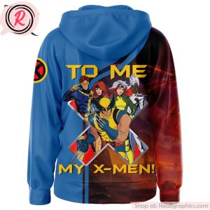 the uncanny to me my x-men hoodie