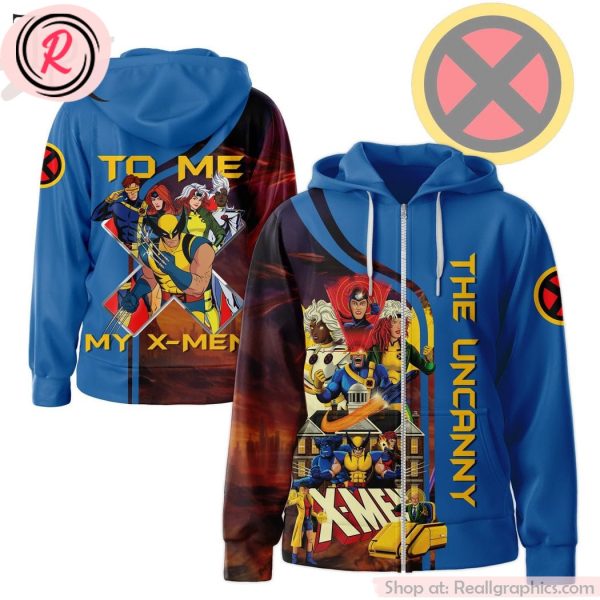 the uncanny to me my x-men hoodie