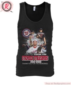 washington nationals thank you stephen strasburg 2010-2022 thank you for the memories unisex shirt