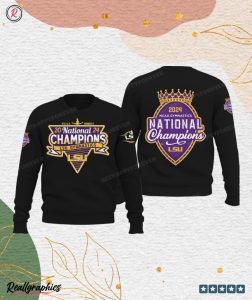 2024 ncaa gymnastics national national champions lsu tigers hoodie black