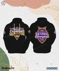 2024 ncaa gymnastics national national champions lsu tigers hoodie black