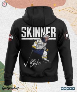 buffalo sabres jeff skinner 1000 career games hoodie