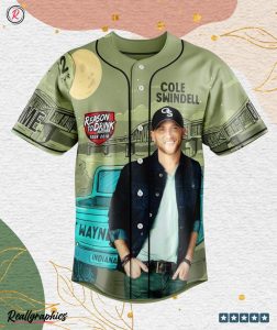 cole swindell custom baseball jersey