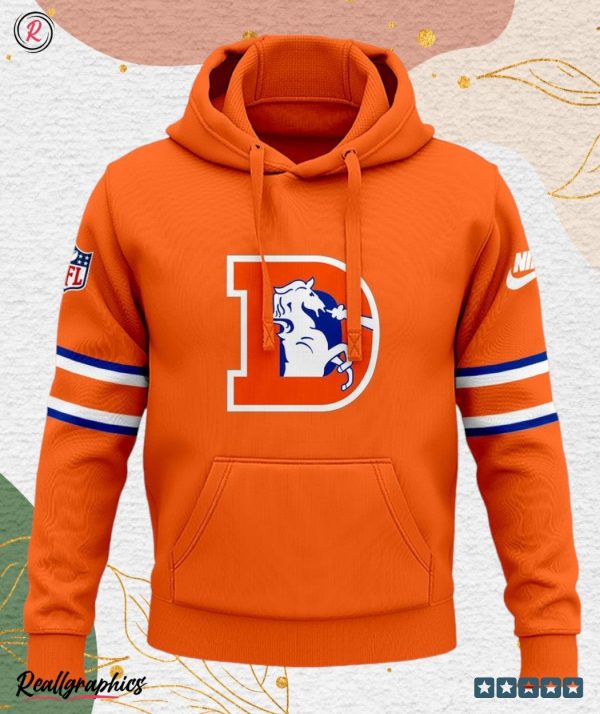 denver broncos orange crush 3d hoodie