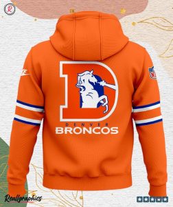 denver broncos orange crush 3d hoodie