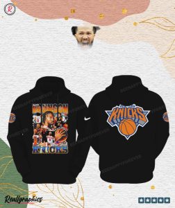 jalen brunson 11 new york knicks hoodie black