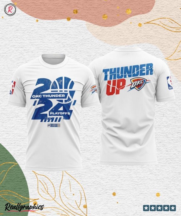 oklahoma city thunder 2024 playoffs unisex shirt