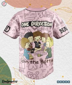 one direction spin the bottle custom baseball jersey