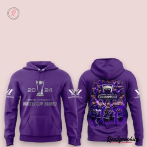 2024 pwhl minnesota walter cup earned hoodie purple