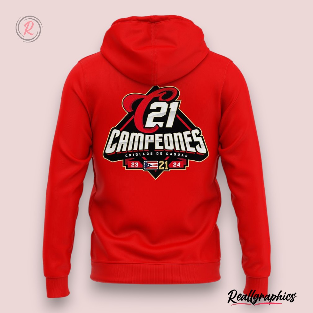 21 campeones criollos de caguas 2024 3d hoodie