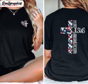 4th of july sweatshirt , limited she loves jesus and america too unisex shirt, hoodie, sweatshirt