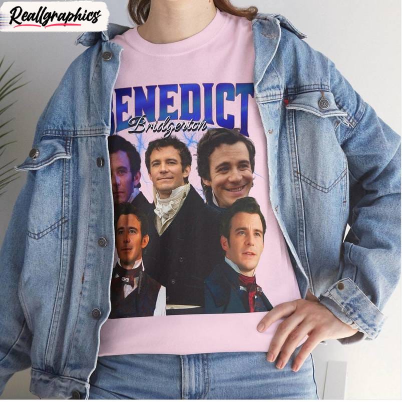 90s benedict bridgerton shirt , limited bridgerton show short sleeve crewneck