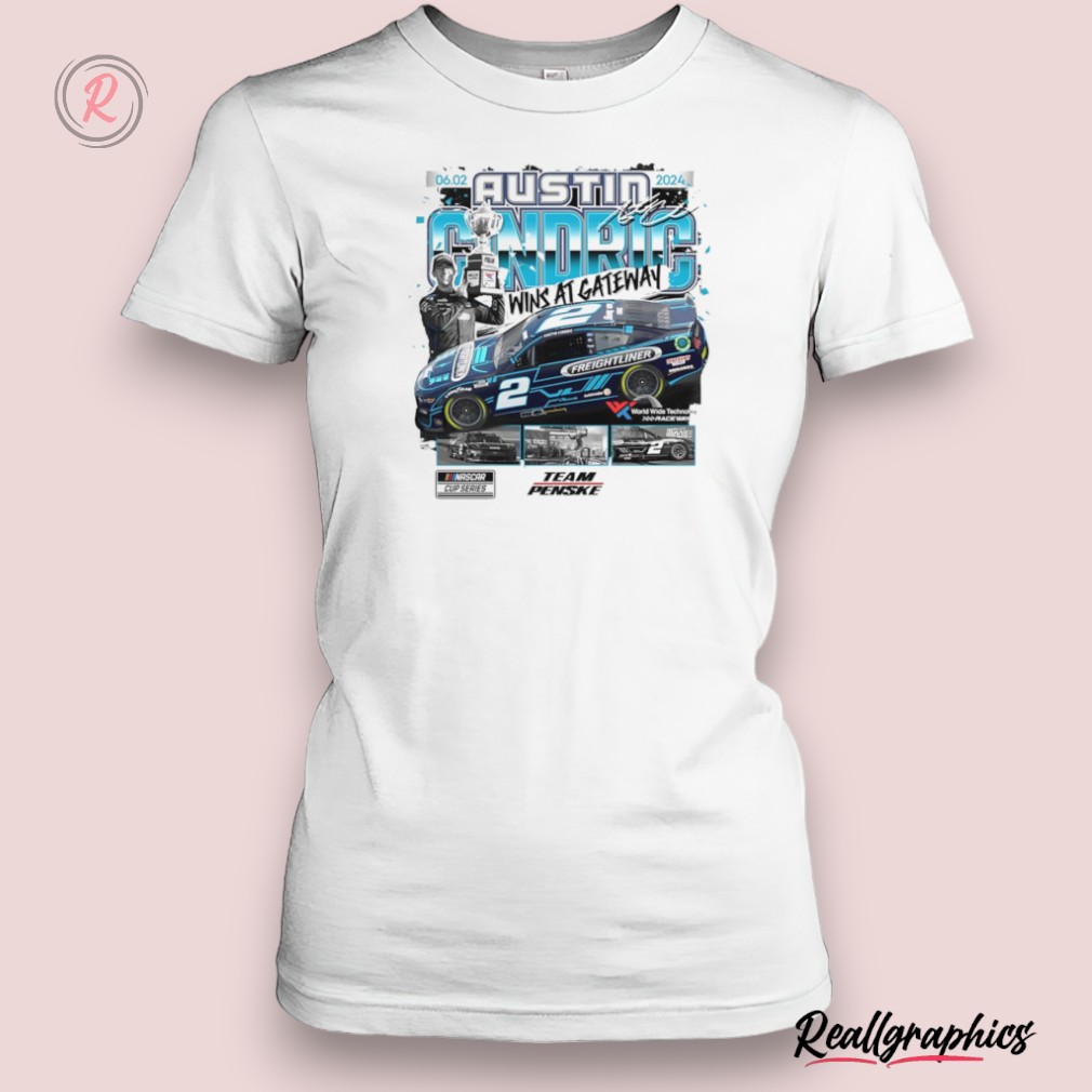 austin cindric win at gateway shirt