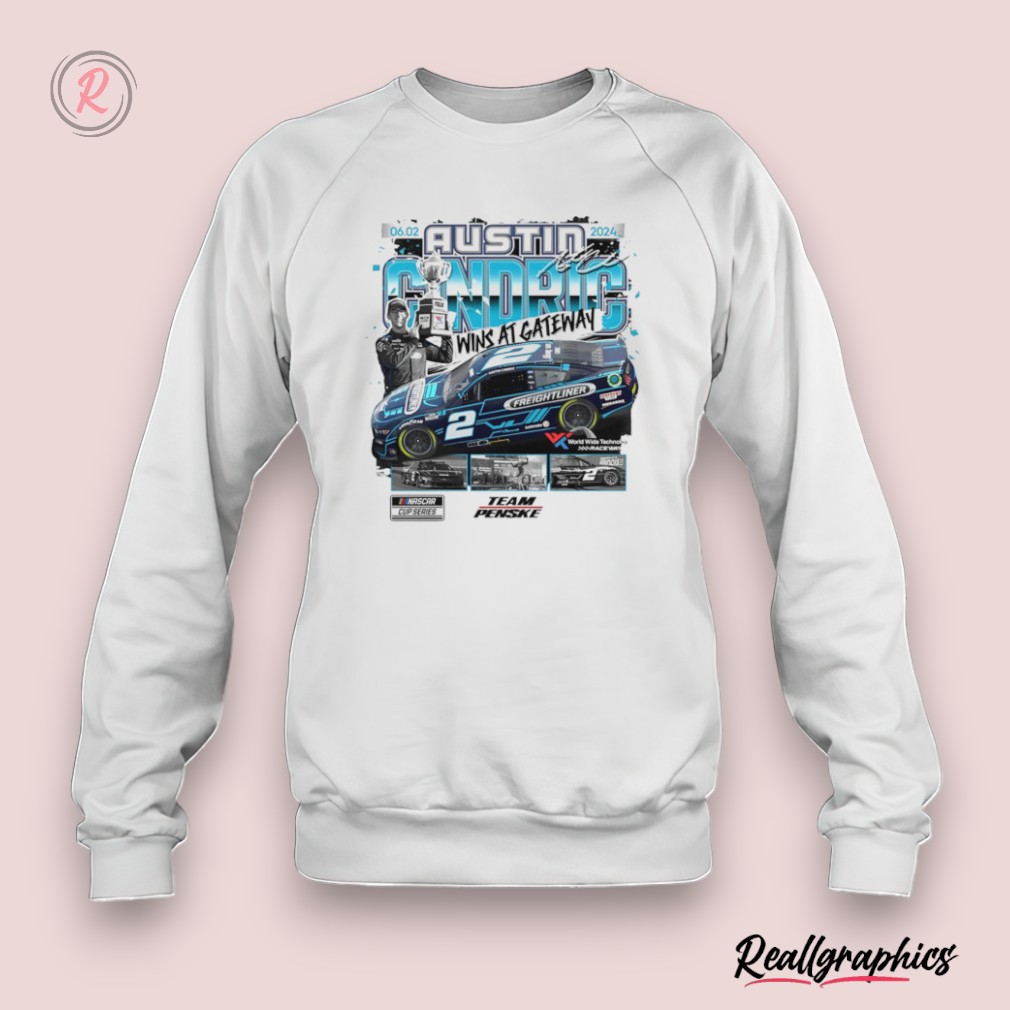 austin cindric win at gateway shirt