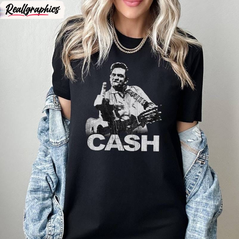 awesome aesthetic distressed t shirt , groovy johnny cash unisex shirt, hoodie, sweatshirt