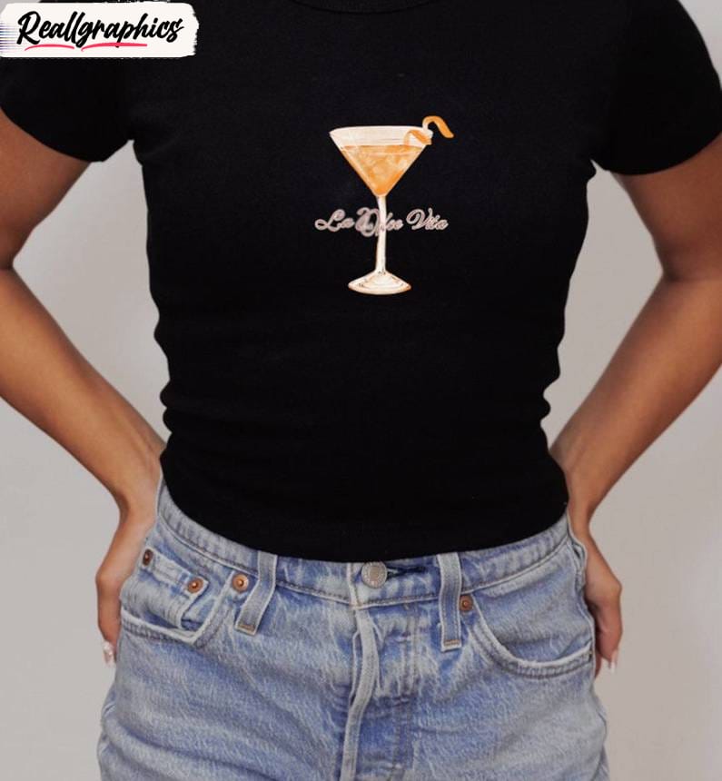 awesome cocktail martini sweatshirt , limited la dolce vita shirt crewneck