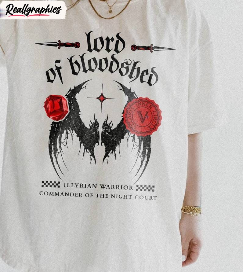 awesome lord of bloodshed night court sweatshirt , unique unisex shirt, hoodie, sweatshirt for men