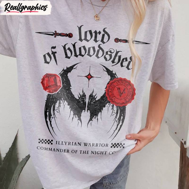 awesome lord of bloodshed night court sweatshirt , unique unisex shirt, hoodie, sweatshirt for men