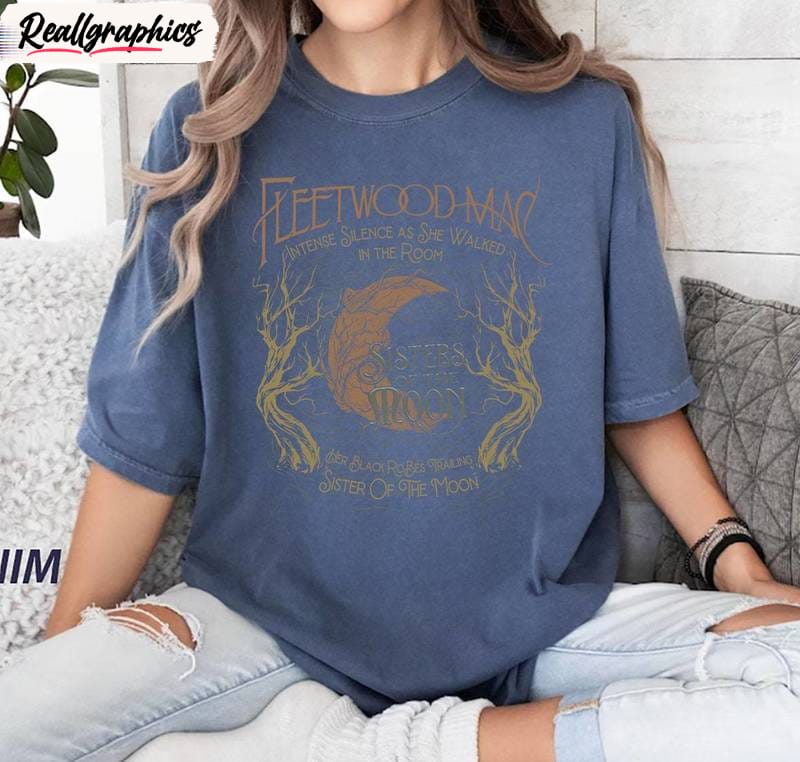 awesome stevie nicks shirt, fleetwood mac band inspirational crewneck long sleeve