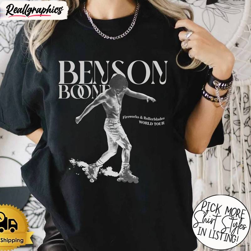 awesome world tour sweatshirt , must have benson boone unisex shirt, hoodie, sweatshirt