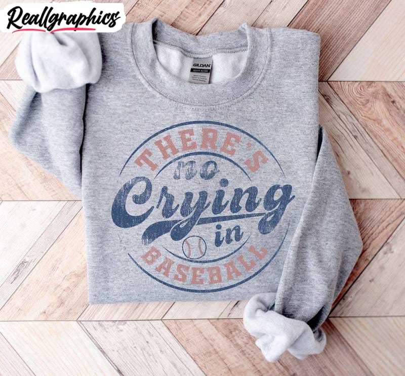 baseball mom unisex hoodie, there's no crying in baseball shirt tank top