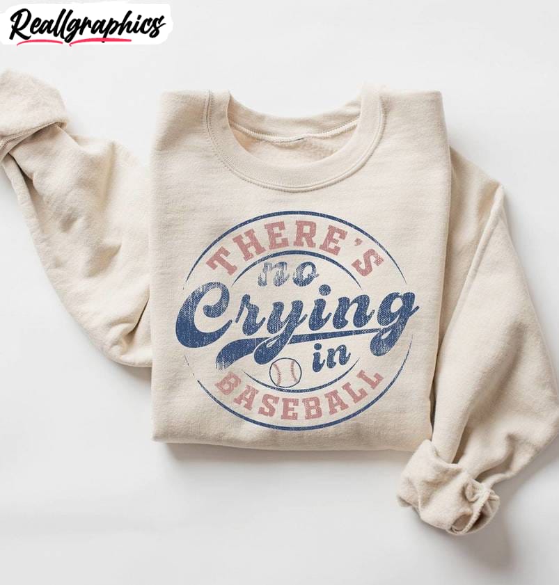 baseball mom unisex hoodie, there's no crying in baseball shirt tank top