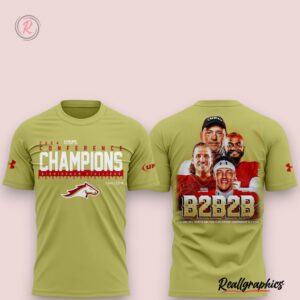 birmingham stallions back to back to back 2024 usfl conference champions hoodie