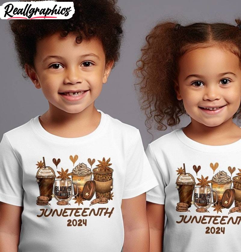 black is beautiful short sleeve , juneteenth coffee shirt long sleeve