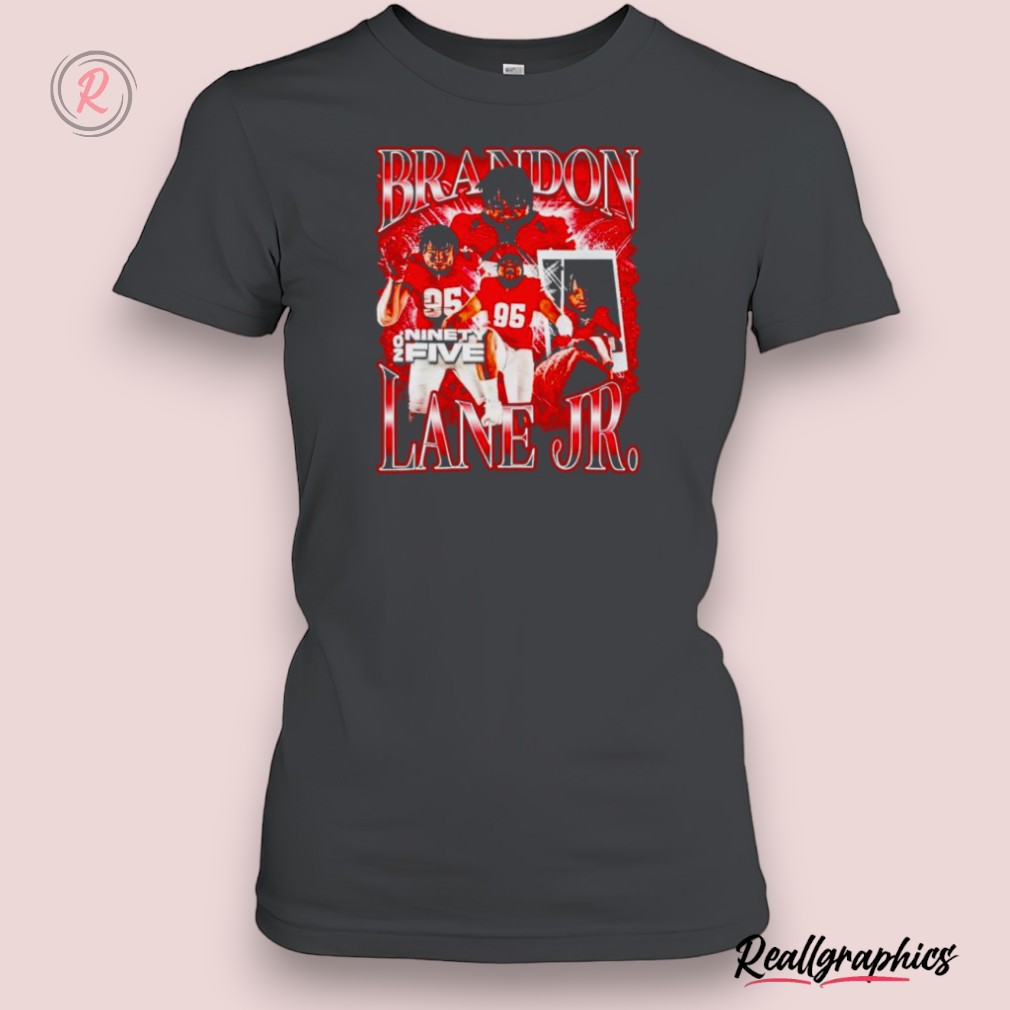 brandon lane jr. 95 ninety five football shirt