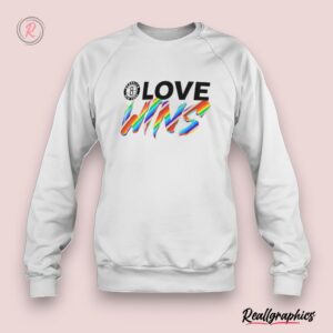 brooklyn nets love wins rainbow pride shirt