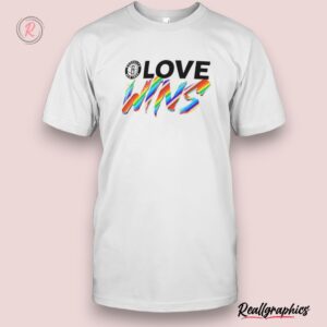 brooklyn nets love wins rainbow pride shirt