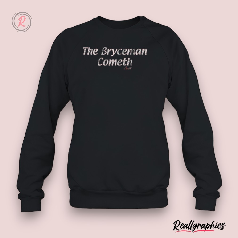 bryce harper the bryceman cometh shirt