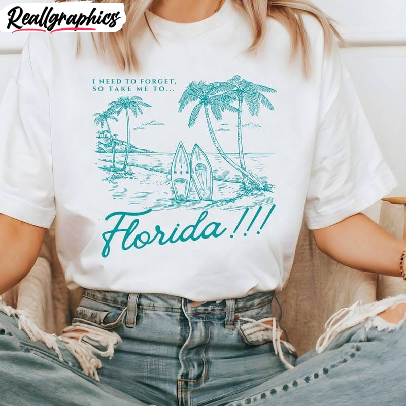 bury your regrets florida shirt, swiftie short sleeve crewneck