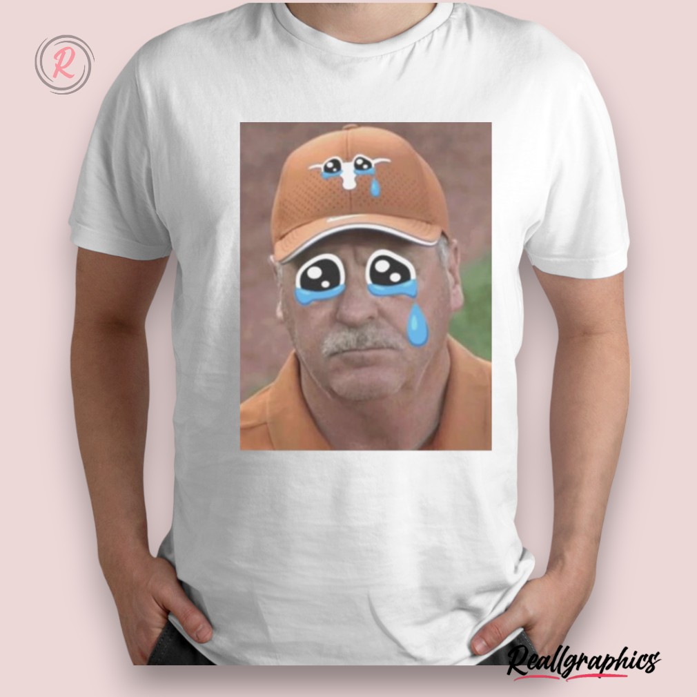 coach texas mike white crying meme shirt