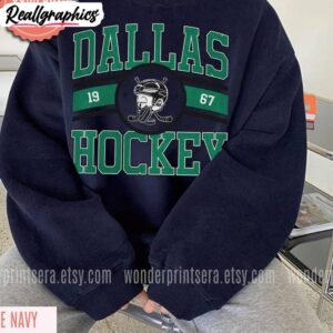 colors dallas stars shirt, hockey crewneck tee tops