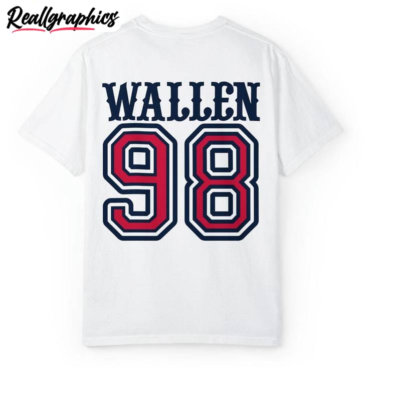 colors morgan wallen 98 braves shirt, unique music concert crewneck long sleeve