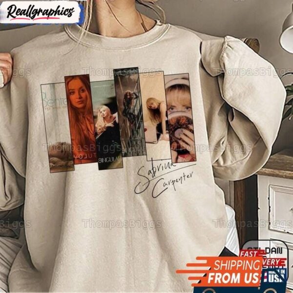 creative sabrina carpenter shirt , comfort espresso album sweatshirt unisex hoodie