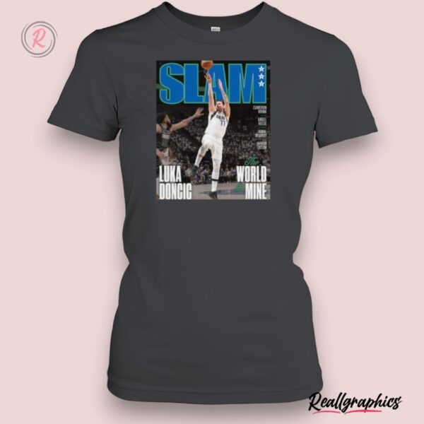 dallas mavericks slam luka doncic the world is mine shirt