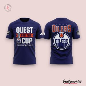 edmonton oilers quest for the cup stanley cup final 2024 hoodie navy