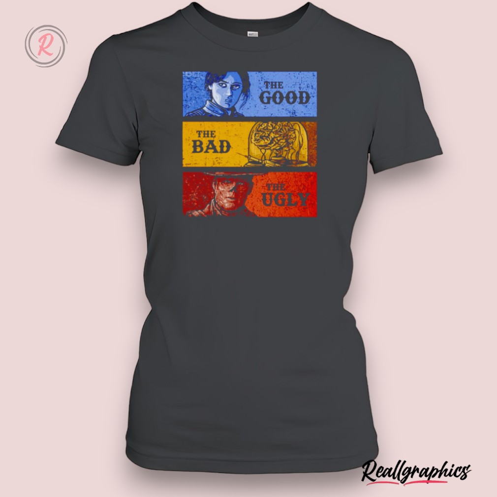 fallout the good the bad and the ugly shirt