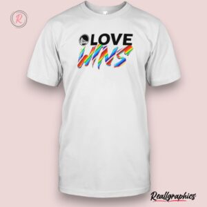 golden state warriors love wins rainbow pride shirt